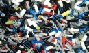250 Stück LEGO® Technic Kleinteile - Pins-Stangen - Connector