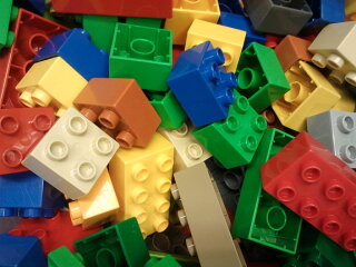 80 DUPLO  BAUSTEINE