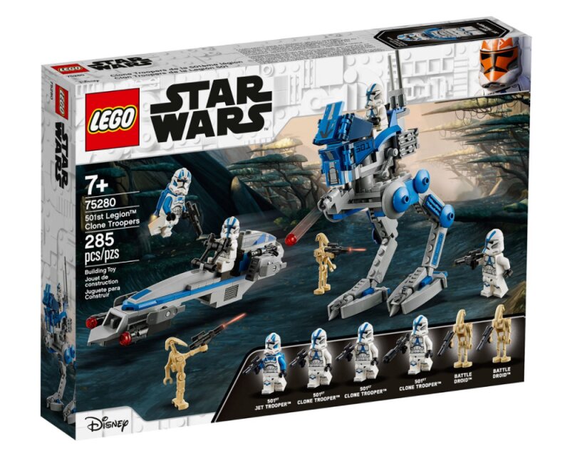 LEGO Clone Troopers der 501. Legion - 75280 Star Wars (75280) ohne Minifiguren - Bild 29