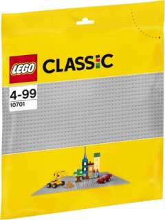 LEGO® Classic Grundplatte grau 10701