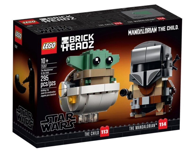 LEGO 75317 Brickheadz Der Mandalorianer und das Kind Neu OVP Original Versiegelt - Bild 40