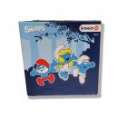 SCHLEICH 20803 La Casa de Papel/Money Heist Smurfs 20803-Schlumpf Haus mit 2 Figuren