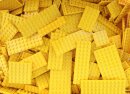 30 verschiedene LEGO® Platten gemischt in der Farbe gelb