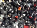 LEGO® Räder Set - 20 Stück Räder komplet mit 10 Achsen