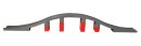 DUPLO® große Eisenbahnbrücke hell grau mit roten Pfeiler 16 teilig