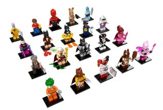 LEGO Minifiguren The LEGO Batman Movie Display 60 Stück 71017