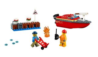 LEGO® City Feuerwehr am Hafen 60213