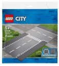 LEGO® Gerade und T-Kreuzung 60236