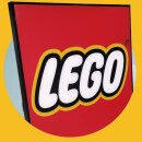 LEGO® LED Reklame Leuchtschild