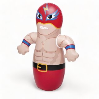 Intex Aufblasbare 3D-Boxer Figur in Rot, 91 x 72 cm 44672NP