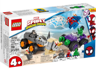 LEGO® Marvel Super Heroes Spider-Man Hulks und Rhinos Truck-Duell 10782