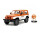 M&Ms Orange 2007 Jeep Jada Wrangler 1:24 Fahrzeug und M&M Sammelfigur