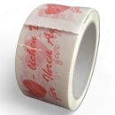Klebeband Packband mit Aufdruck Herzlichen Dank für...