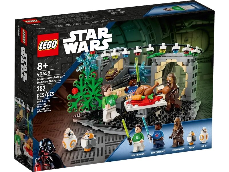 LEGO Star Wars Millennium Falcon™ – Weihnachtsdiorama (40658) - Bild 30