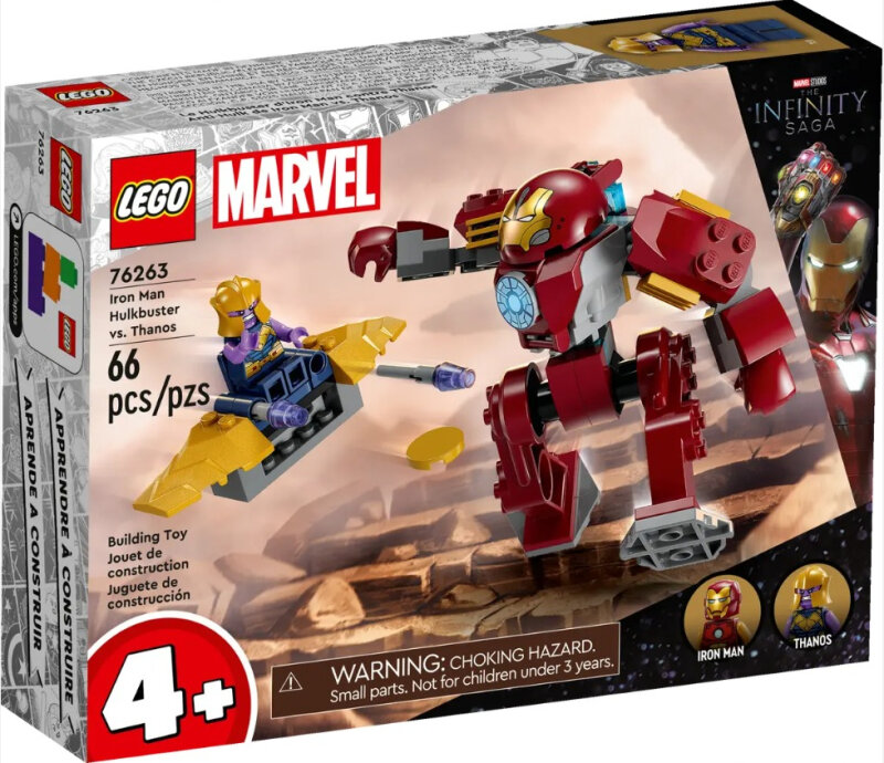 Lego Marvel Studios The Infinity Saga 76263 Iron Man Hulkbuster vs. Thanos - Neu - Bild 15