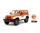 M&Ms Orange 2007 Jeep Jada Wrangler 1:24 Fahrzeug und M&M Sammelfigur