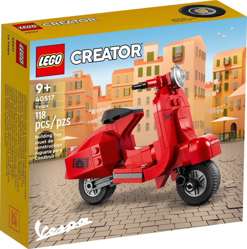 LEGO® CREATOR 40517 Vespa Roller | Motorrad Scooter | EOL NEU & OVP - Bild 14