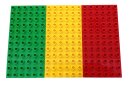 3 Duplo® Platten 6 x 12 Noppen in verschiedenen Farben