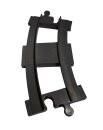 10 Lego Duplo Schienen Kurve hell grau 6378